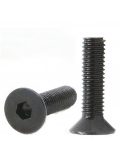 Socket Head Countersunk Screw M8x12mm DIN 7991- black