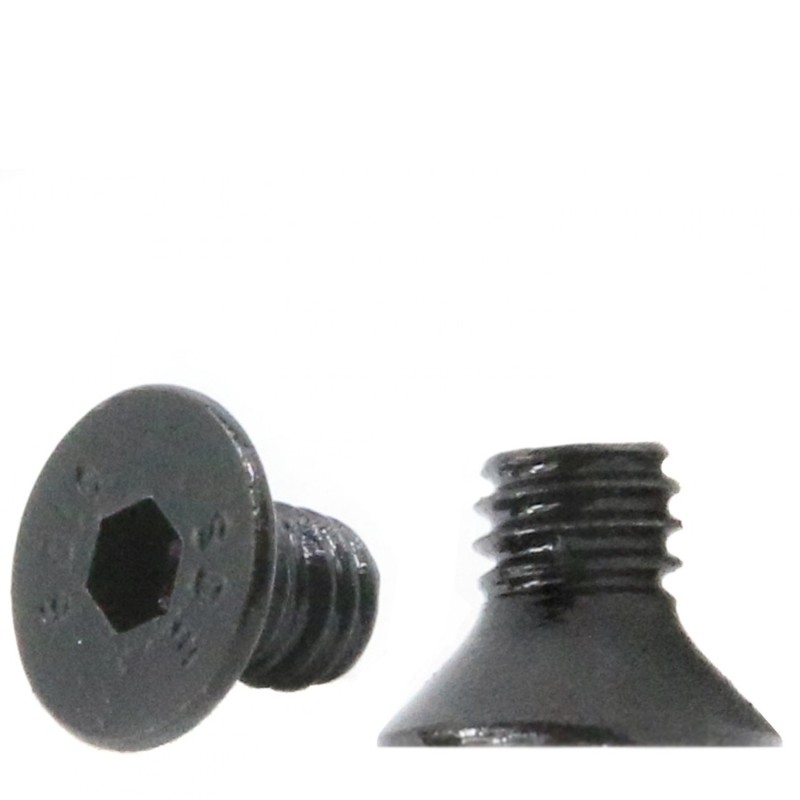 Senkkopfschraube M6x8mm DIN 7991- schwarz
