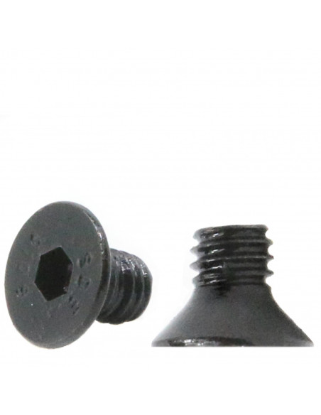 Socket Head Countersunk Screw M6x8mm DIN 7991- black