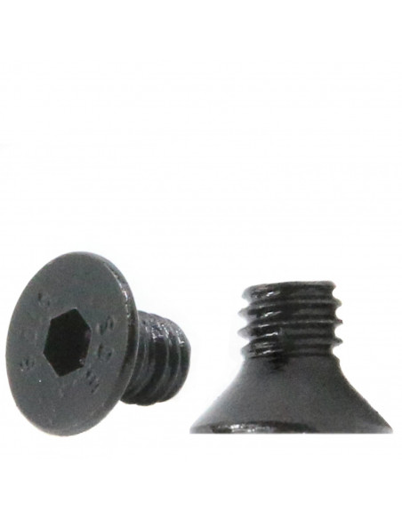 Socket Head Countersunk Screw M4x6mm DIN 7991- black