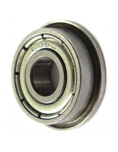 Flanged bearing F695ZZ 5x15x4 mm