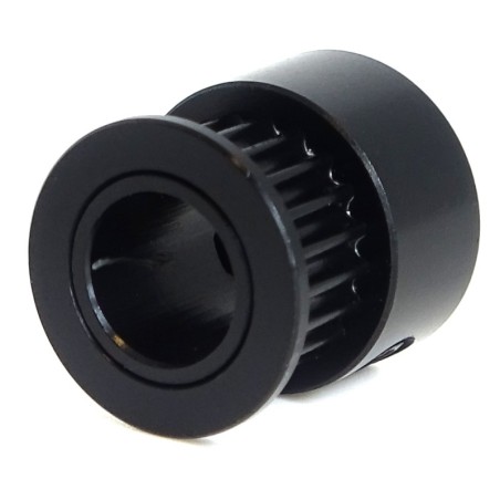 Remake3D pulley 20 tooth 6mm ID 8mm - black