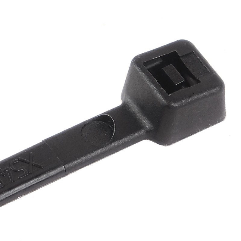 Nylon zip ties 4,8x370mm - 100 pcs. - black
