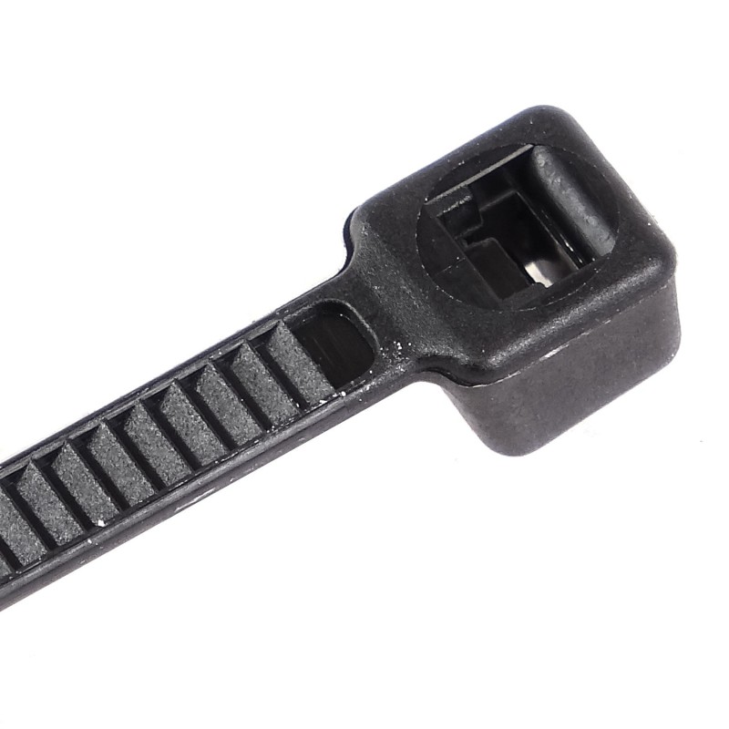 Nylon zip ties 4,8x370mm - 100 pcs. - black