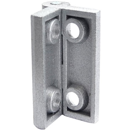 Hinge for 3030 aluminium profile - silver