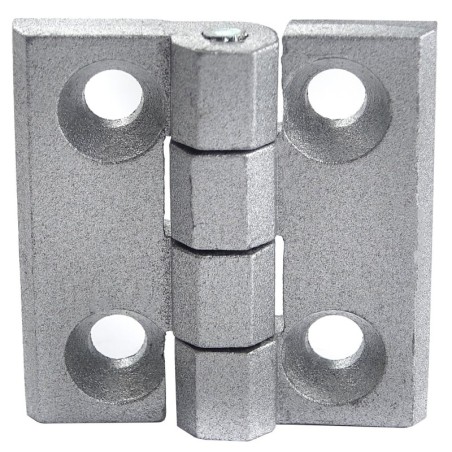 Hinge for 3030 aluminium profile - silver