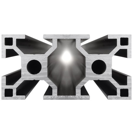ALTRAX Aluminiumprofil 3060 T-SLOT - mattschwarz