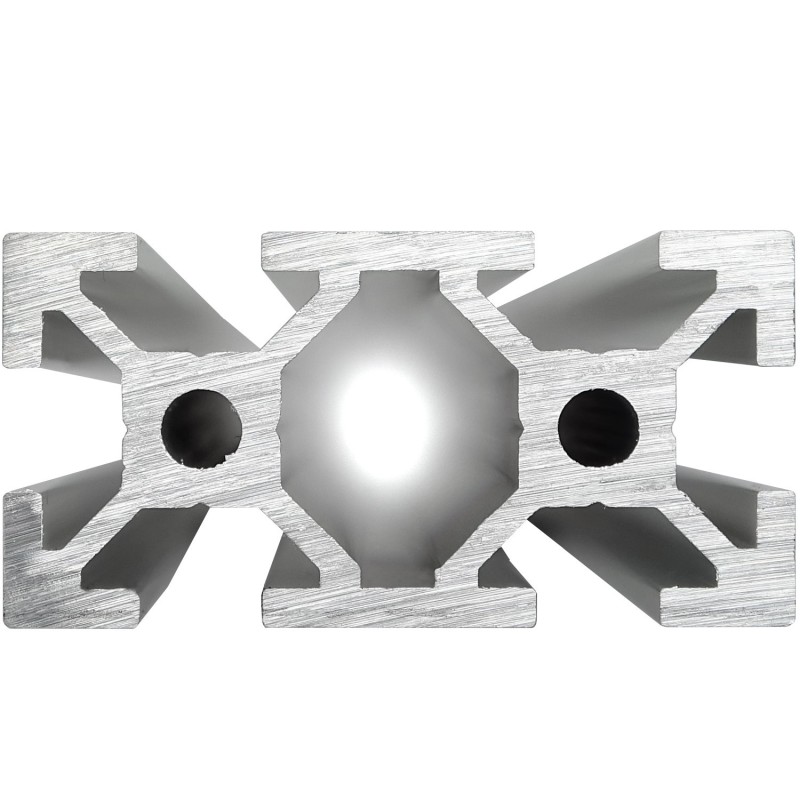 Aluminiumprofil ALTRAX 2040 T-SLOT - silber