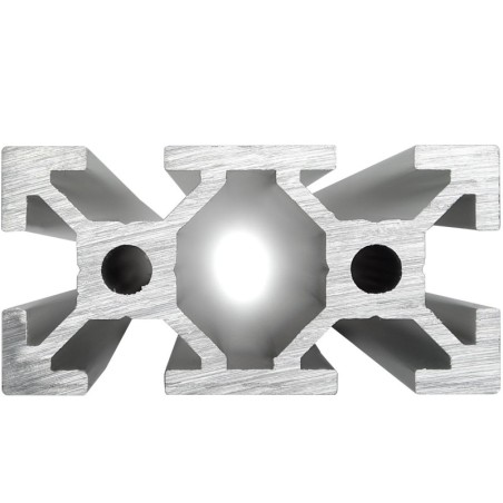 Aluminiumprofil ALTRAX 2040 T-SLOT 100cm - silber