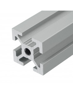 Aluminiumprofil ALTRAX 2020 T-SLOT 50cm - silber matt