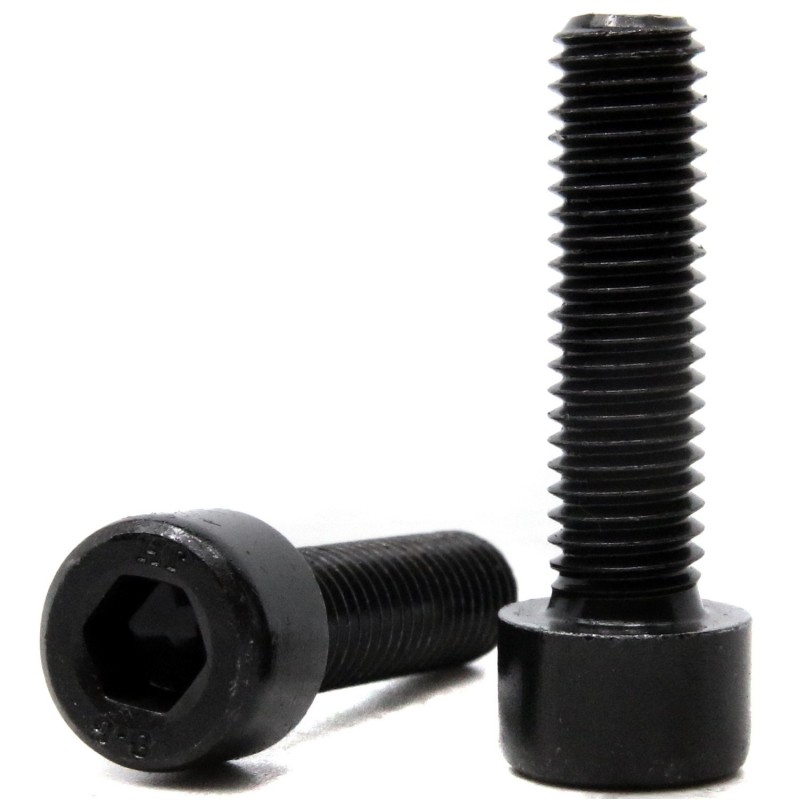 Zylinderschrauben mit Innensechskant M6x30mm DIN 912 ISO 4762 schwarz