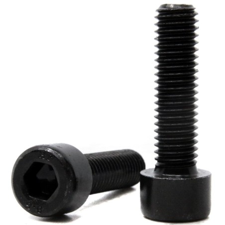 Śruba imbusowa walcowa M6x30mm DIN 912 - czarna