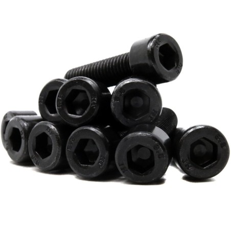 Śruba imbusowa walcowa M6x30mm DIN 912 - czarna
