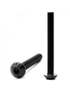 Socket Head Button Screw M4x40mm ISO 7380-1 black