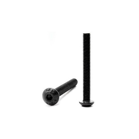 Socket Head Button Screw M4x40mm ISO 7380-1 black