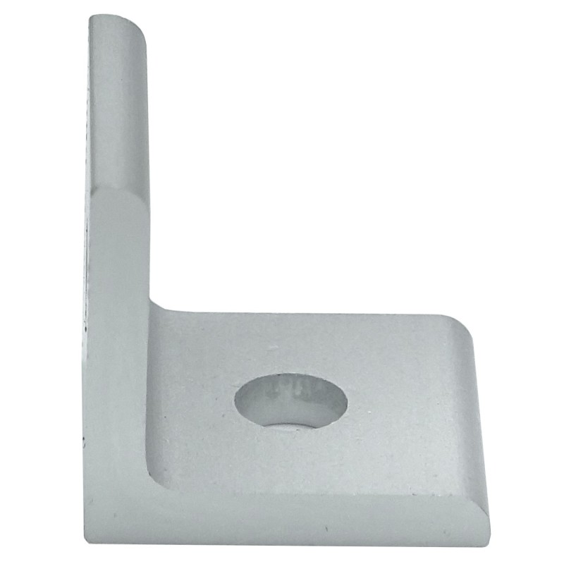 90° angle bracket for 2020 aluminium profile - silver