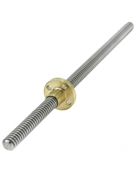 Lead screw Tr8x2 300mm with nut