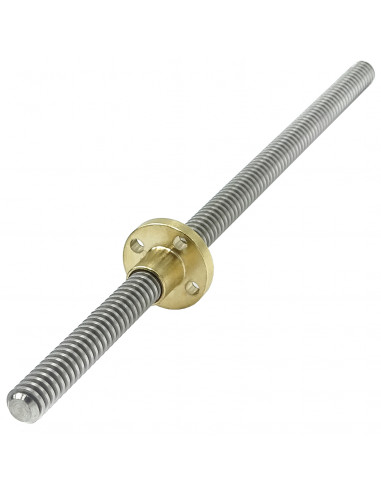 Lead screw Tr8x2 400mm with nut