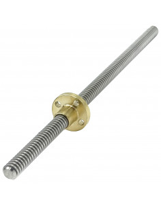 Lead screw Tr8x2 350mm with nut
