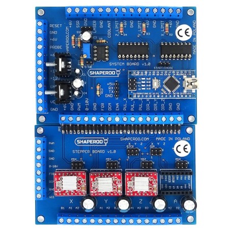 Płyta rozszerzeń Shaperoo v1.0 - GRBL, ESTLCAM