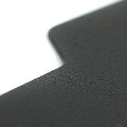 Blacha ze stali sprężynowej 235x235mm teksturowana - czarna 2