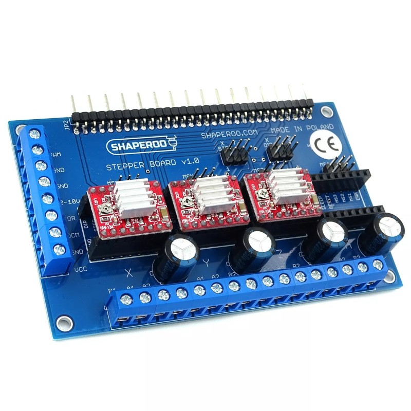 Zestaw Płyta główna Shaperoo v1.0 - GRBL, ESTLCAM + Płyta rozszerzeń | HOBBY-STORE